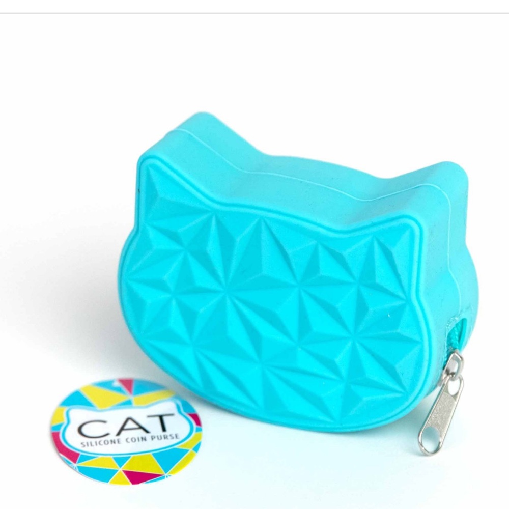 Cat Lady Box - Silicone coin purse- NWT